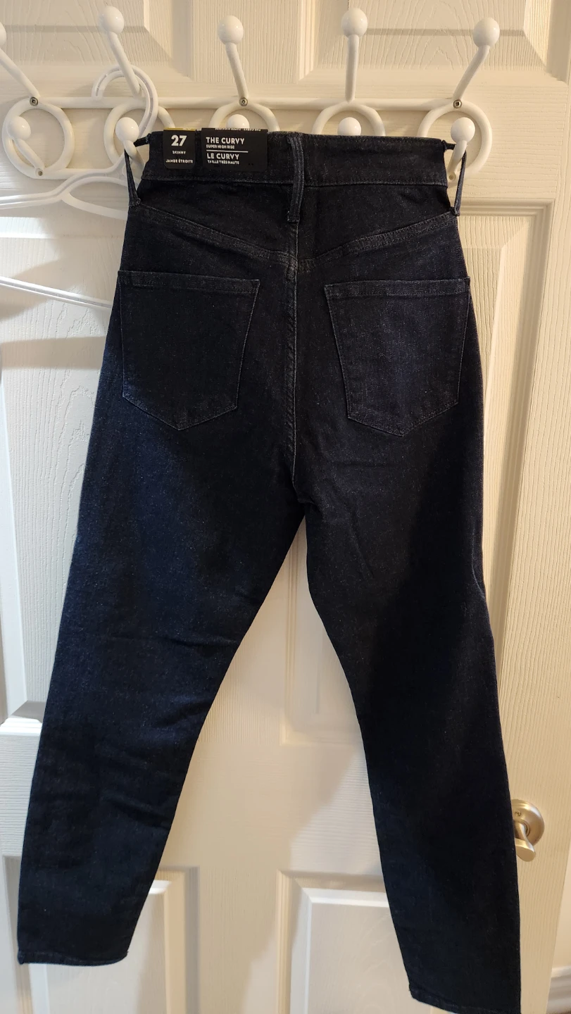 BNWT -Skinny Super High Rise Jeans - Size 27 Petite - photo 3