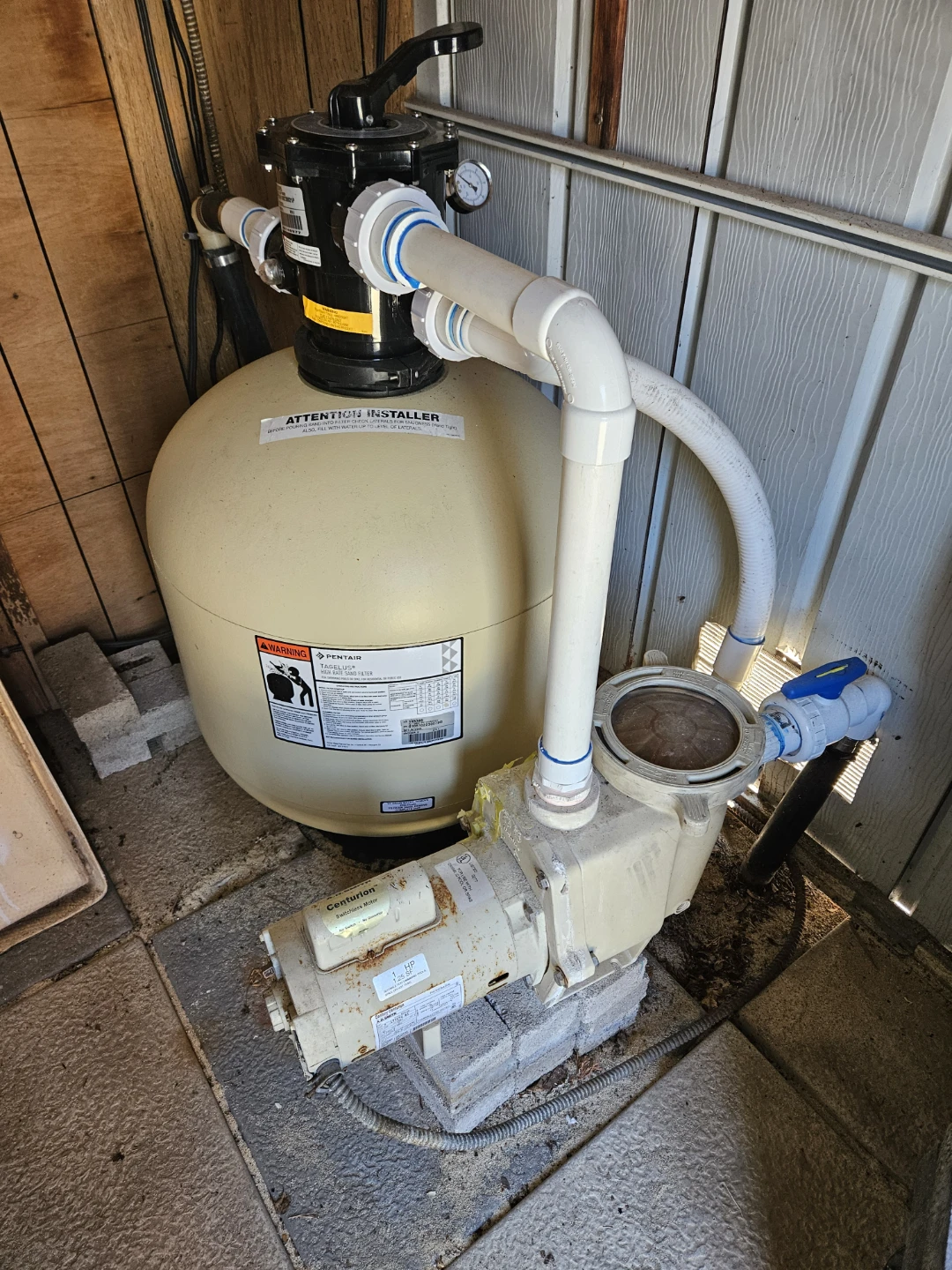 Pentair Pool Pump & Filter System - photo 2