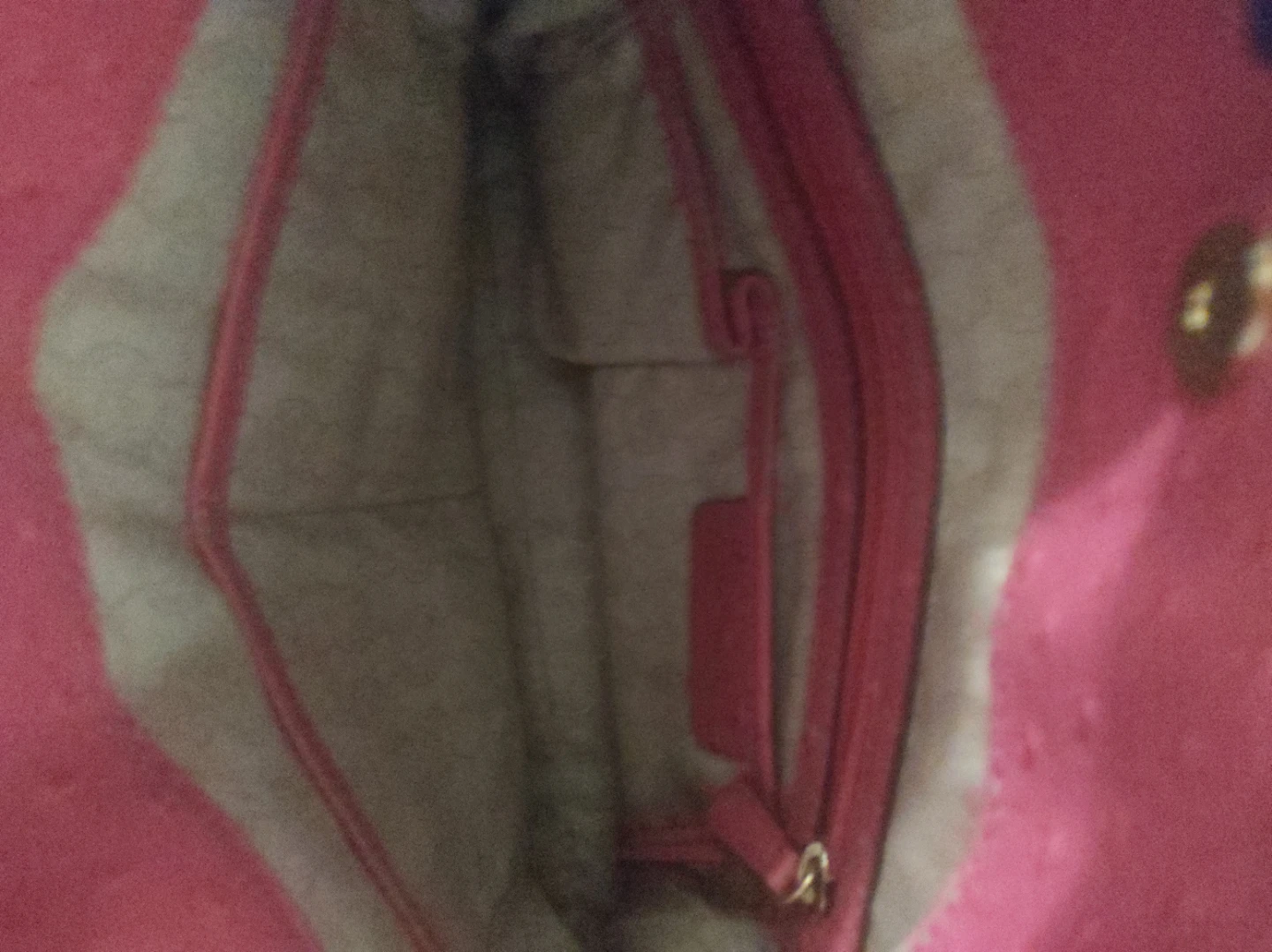 Michael Kors Pink Ostrich Leather Tote Bag - photo 2