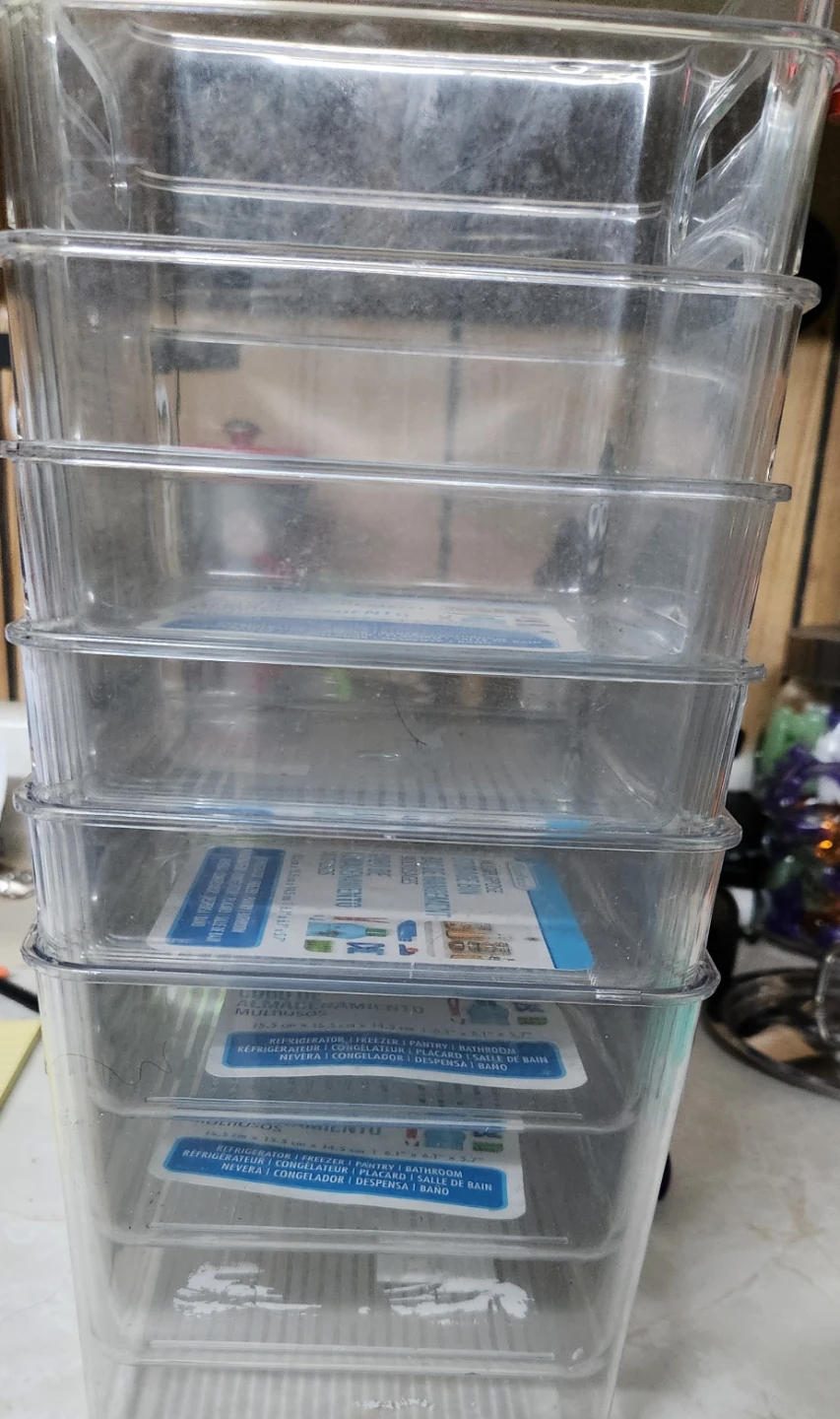 Plastic Elfa Storage Bins - Set of eight - photo 4