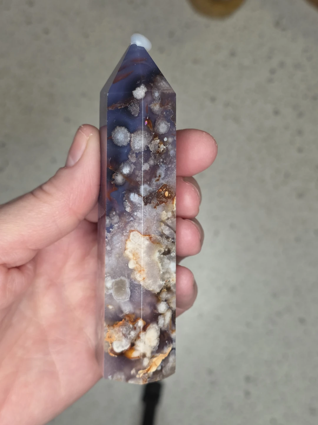 BLUE FLOWER AGATE Tower - photo 2