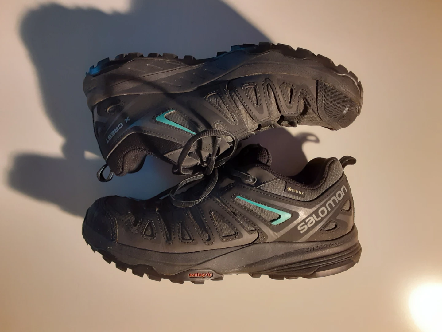 Salomon X Crest Gore-Tex Hiking Shoes | S: US 8 - photo 2