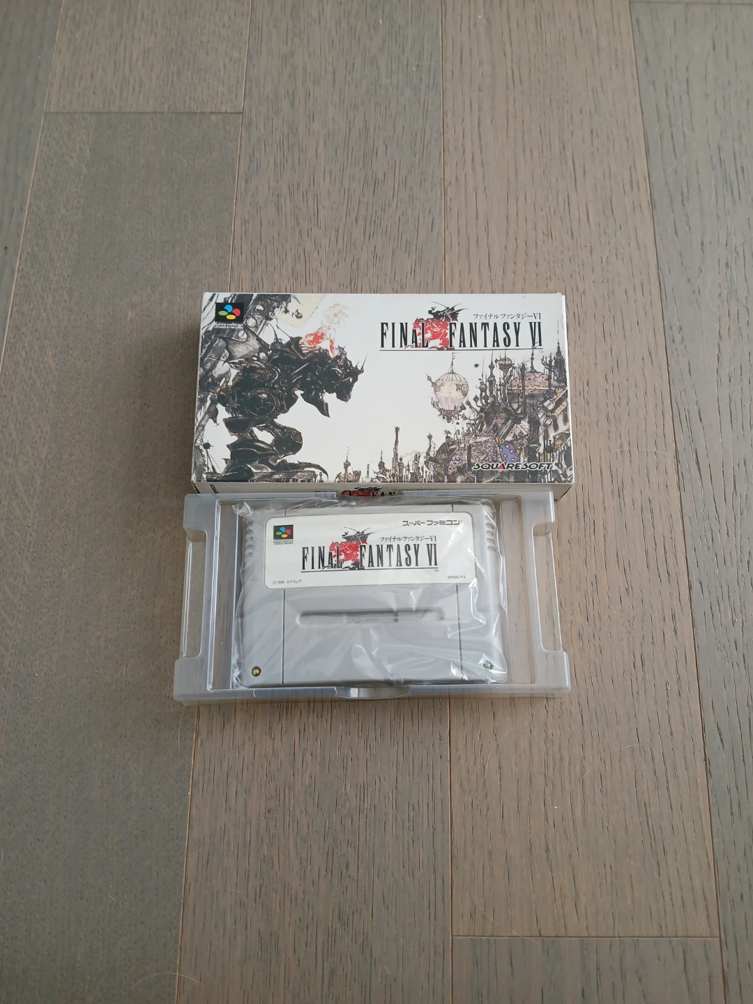Final Fantasy VI Super Famicom Game (Cart + Box) - photo 2