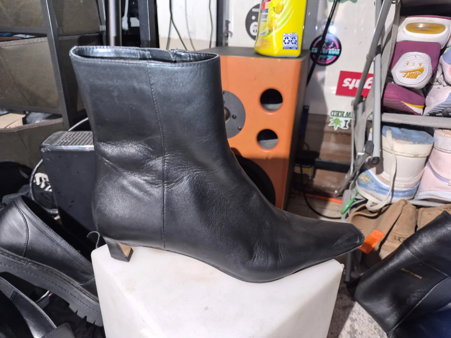 Michael Kors Cosmo Leather Kitten Boot - photo 3