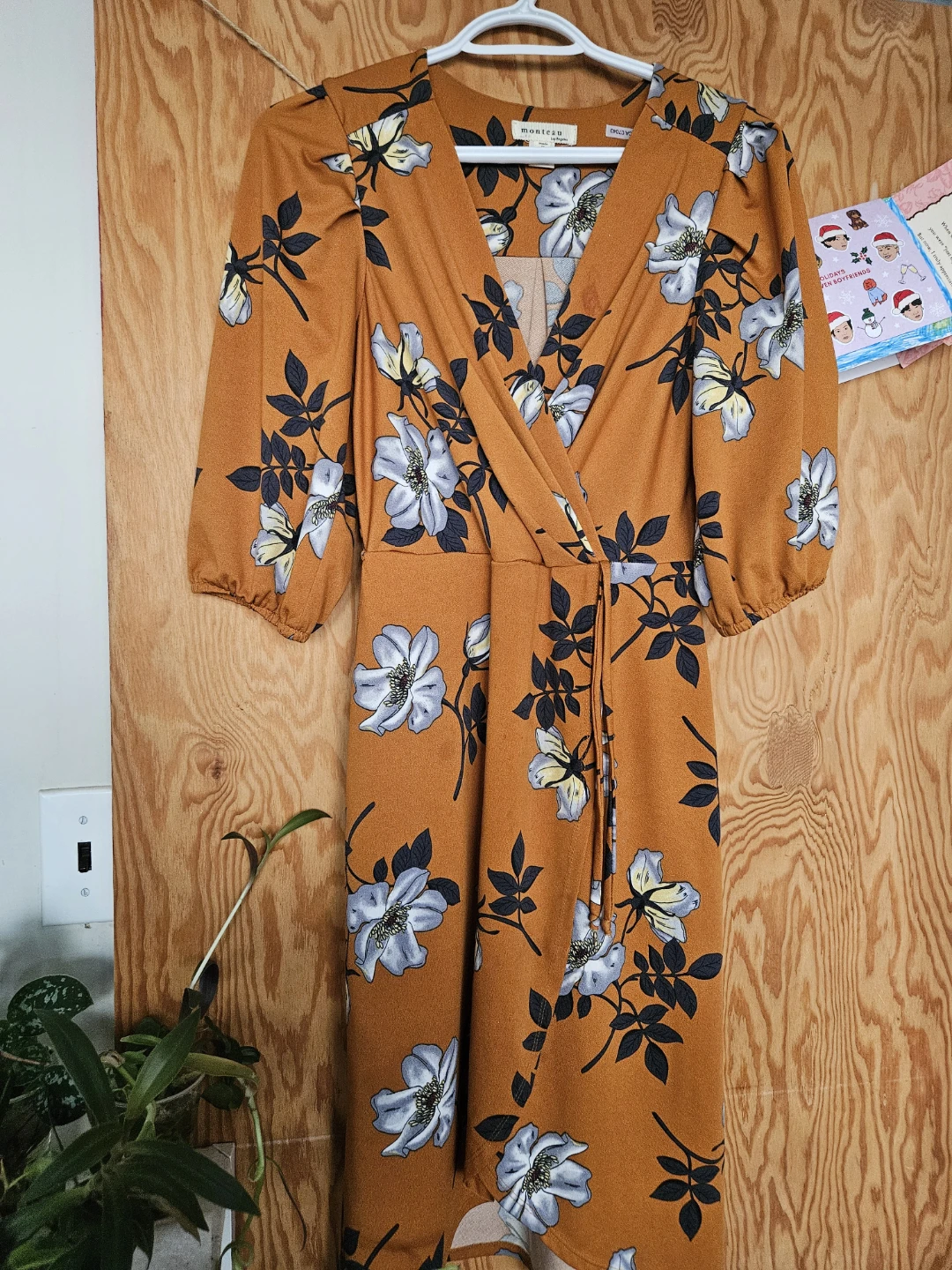 Medium Willow Tree Floral Wrap Dress