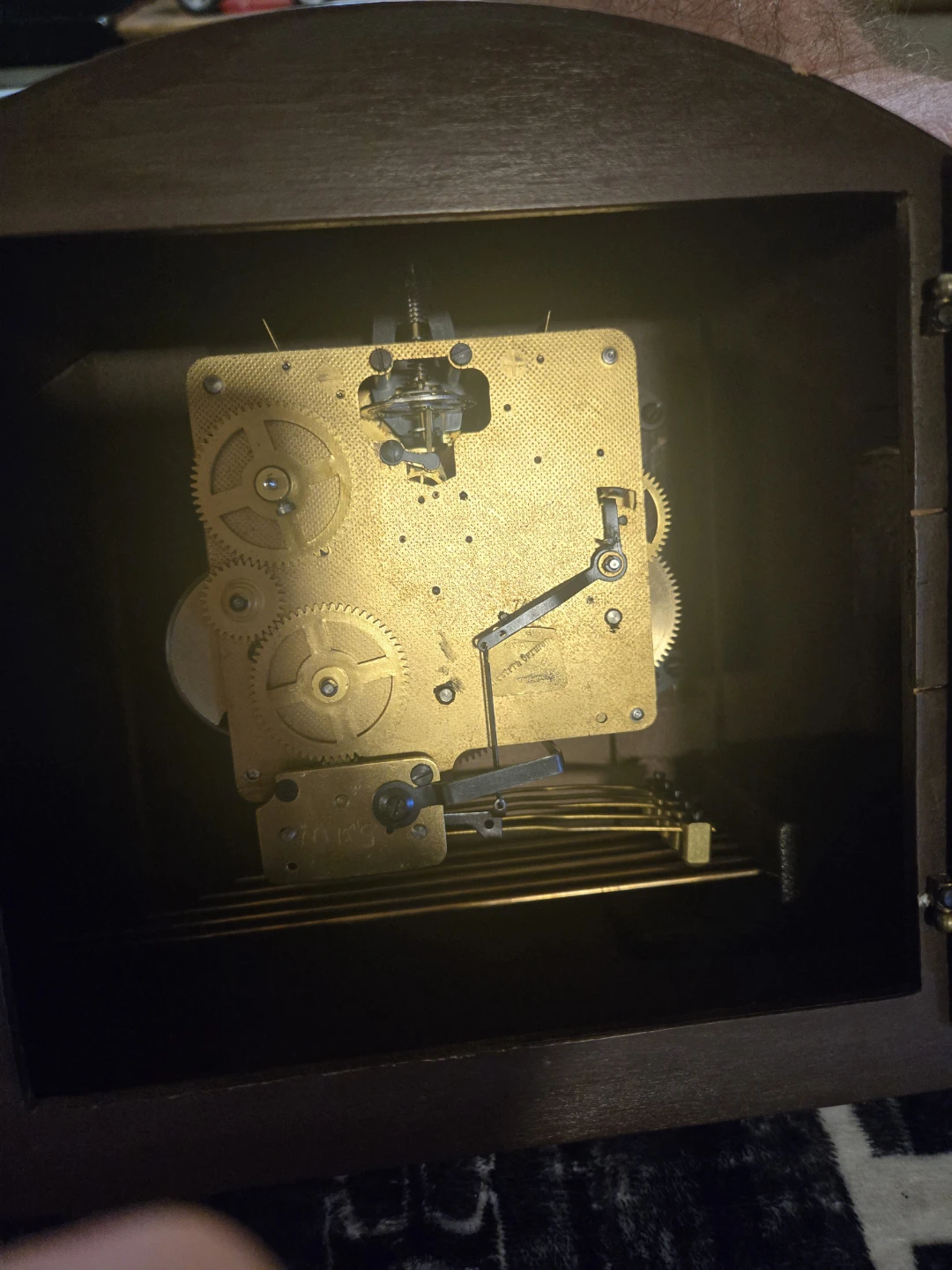 Vintage Mantel Clock - photo 2