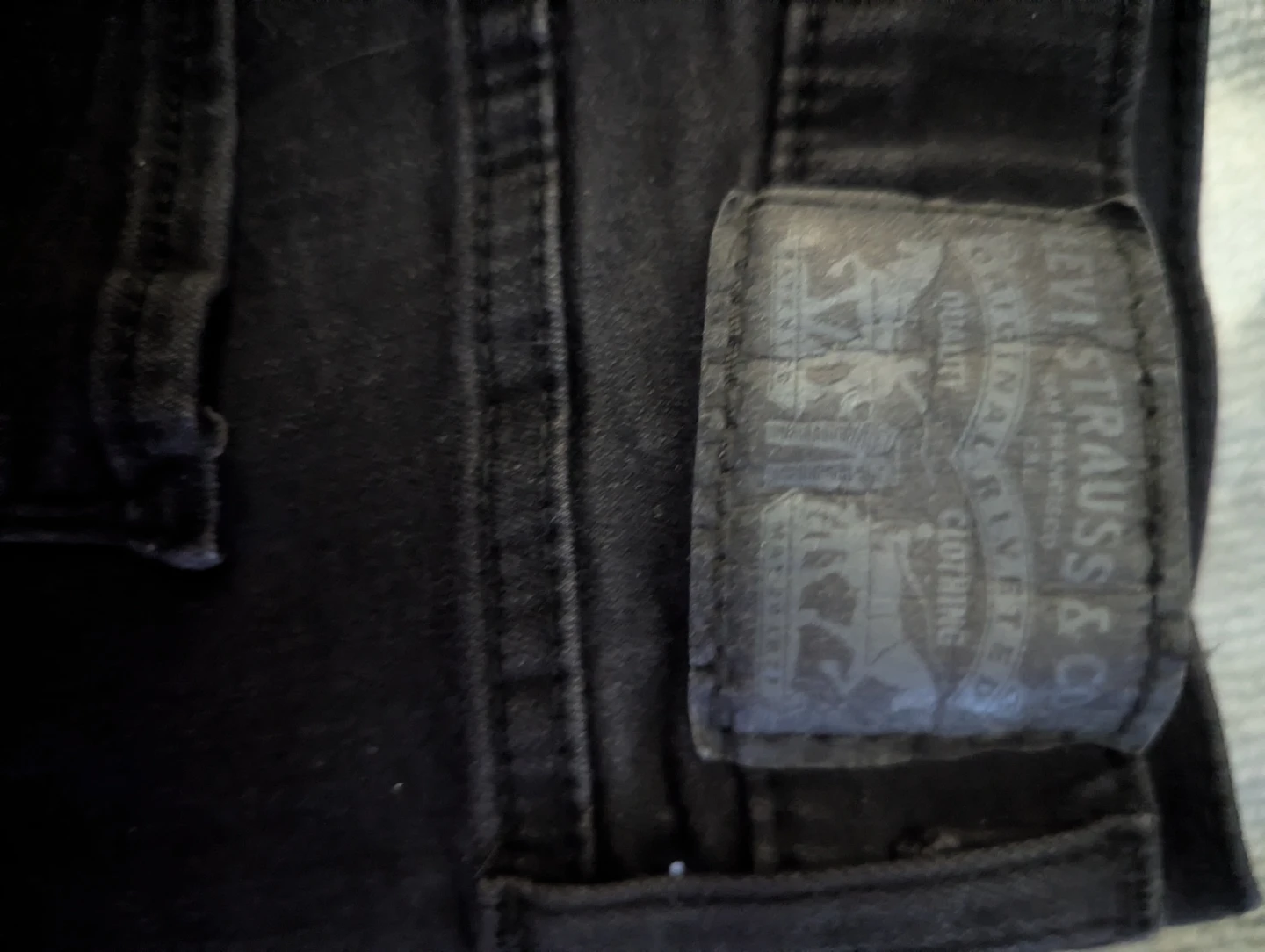 Levi's Black Shaping Slim Jeans - photo 4