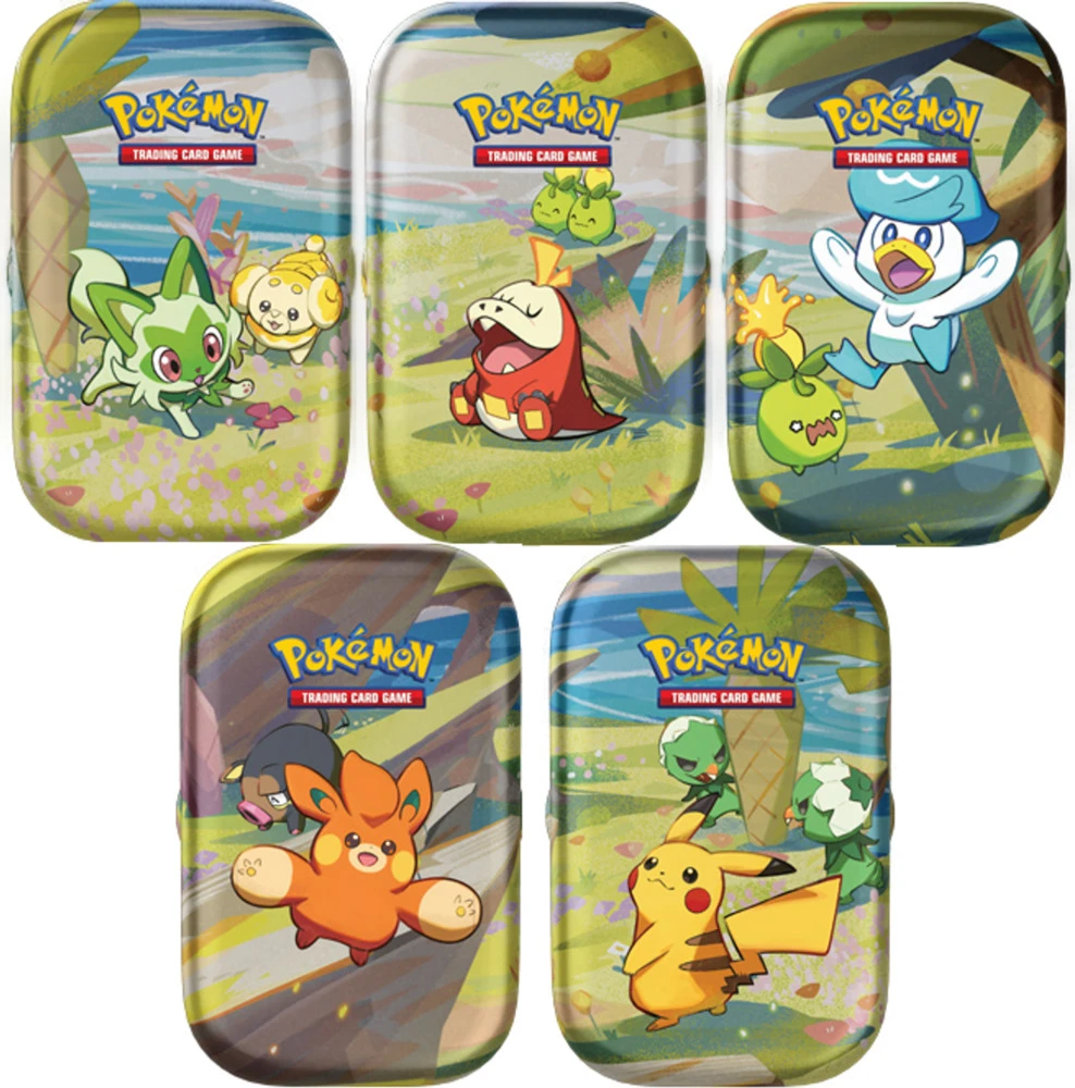 Pokemon Paldea Friends mini Tins (set of 5)