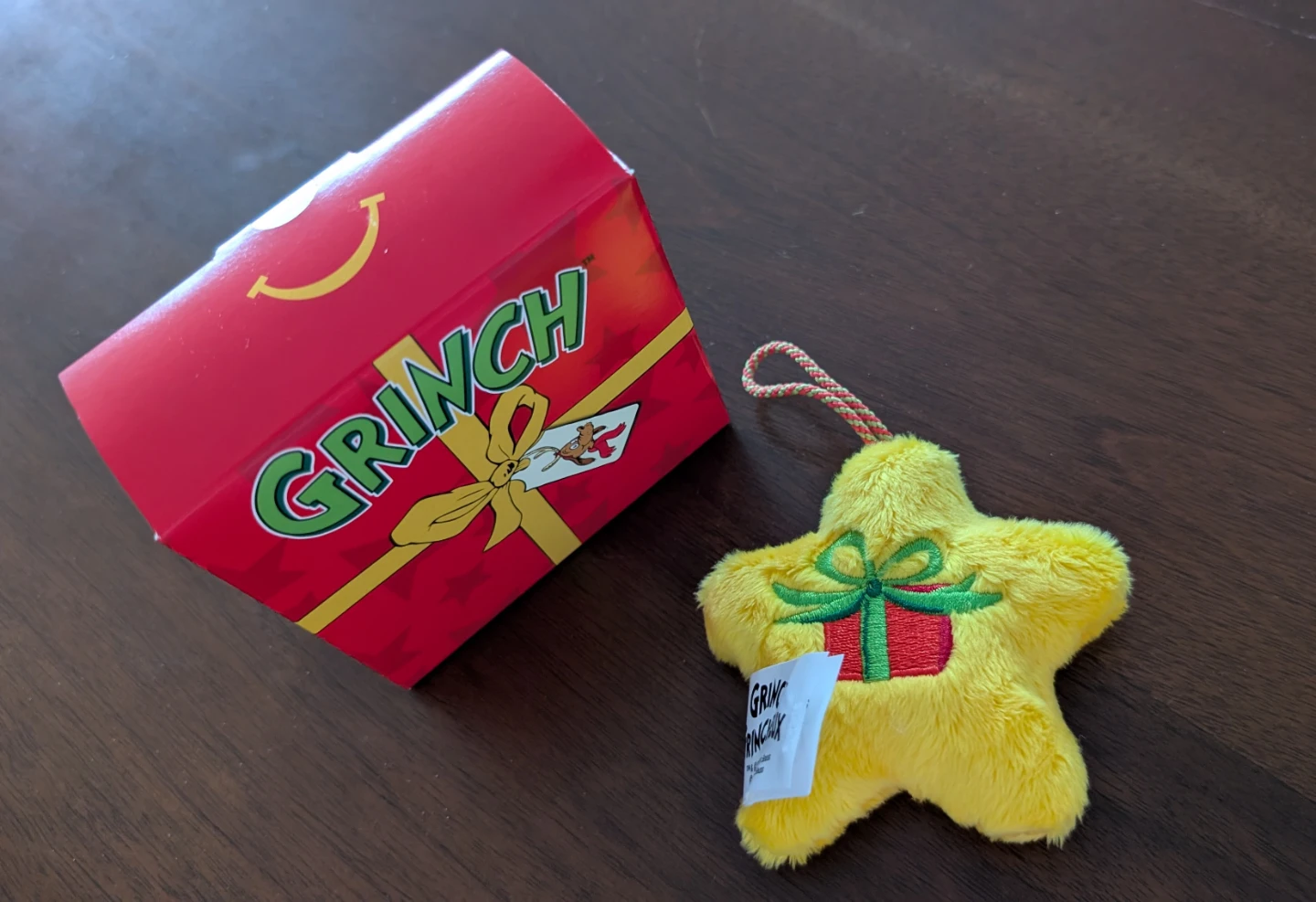 McDonald's Grinch Plush Toy - photo 2