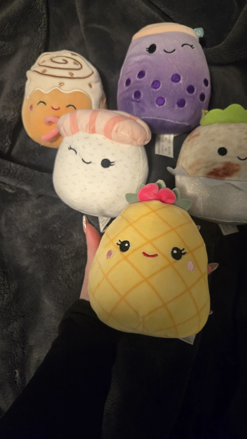 Set of small food squishmallows - photo 3