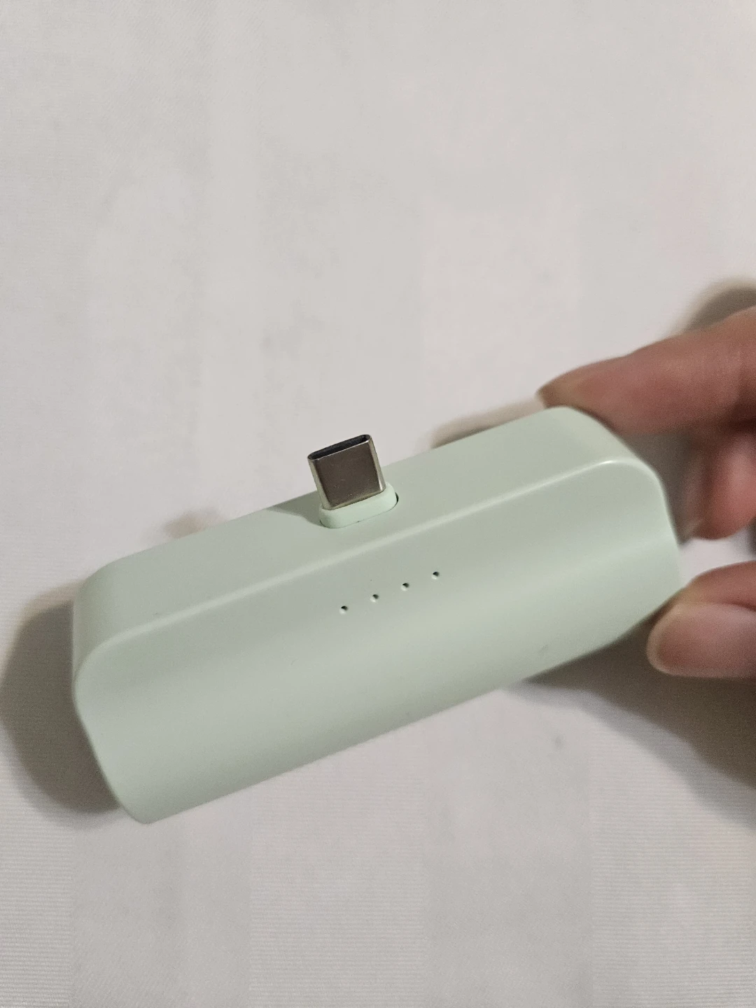 Mint Green 5000mAh USB-C Power Bank - photo 4