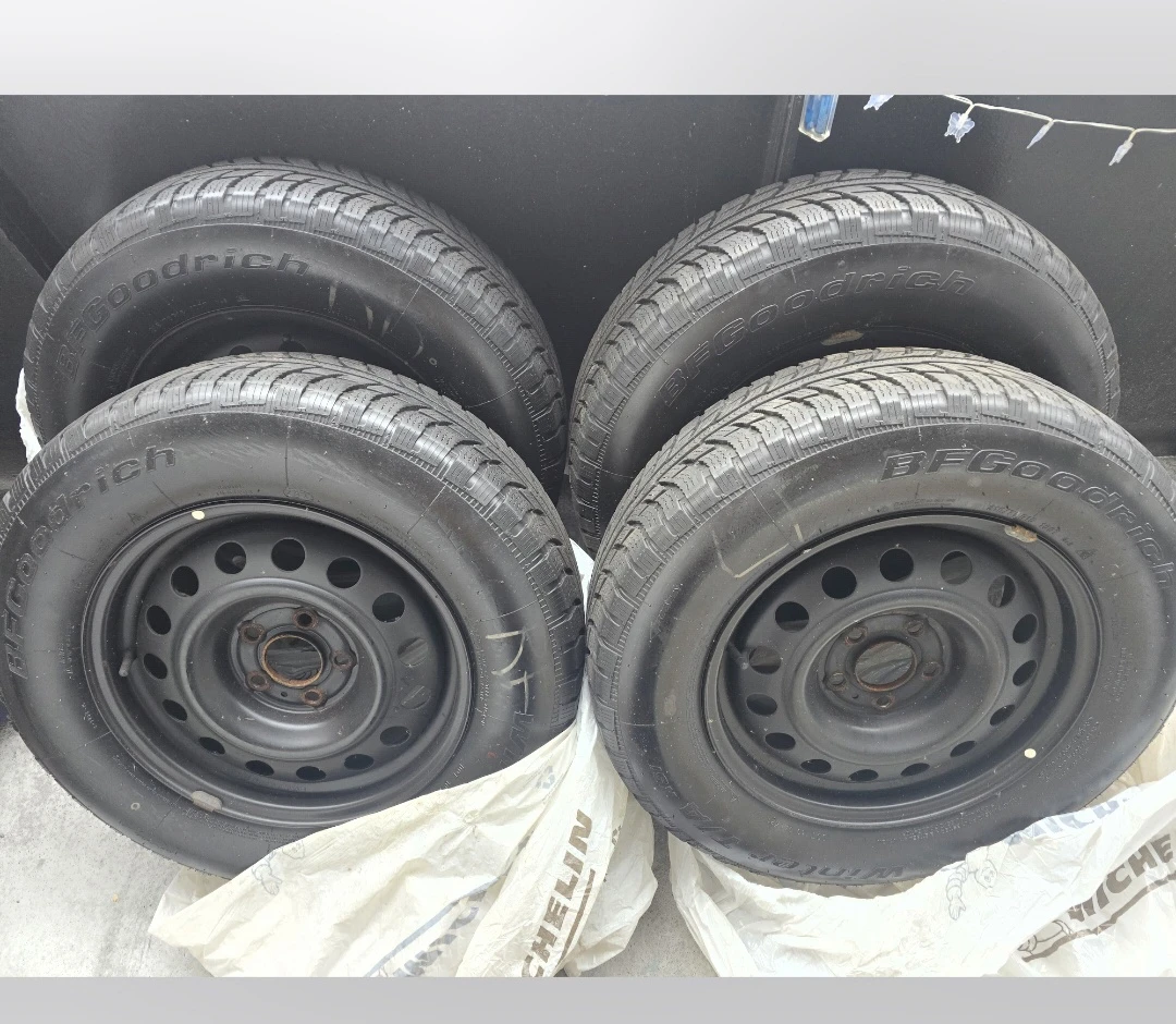 BFGoodrich Winter Tires on Rims ..215/70 R16