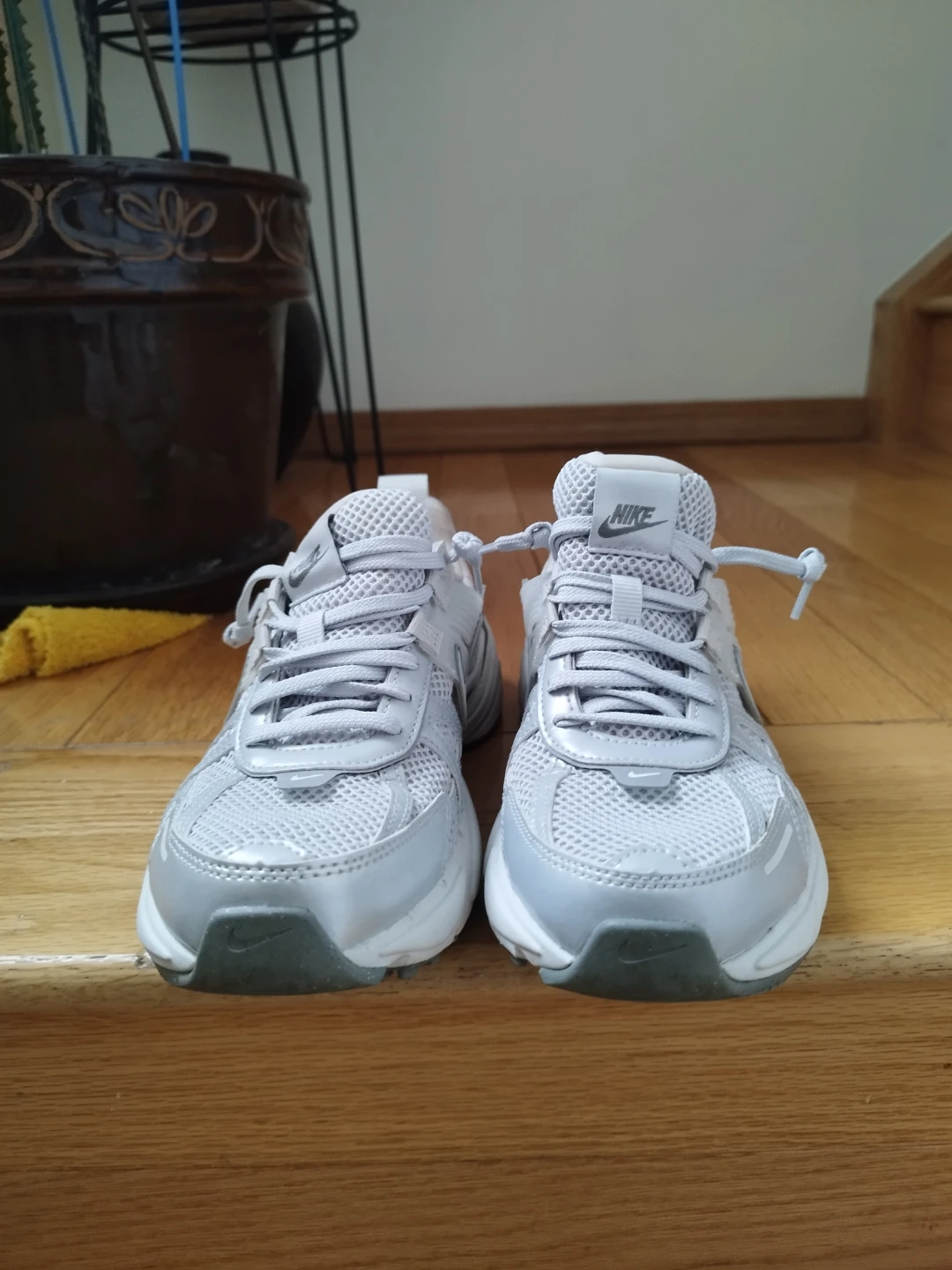 Nike Grey Athletic Shoes - Women's Size 9(V2k Run) - photo 2