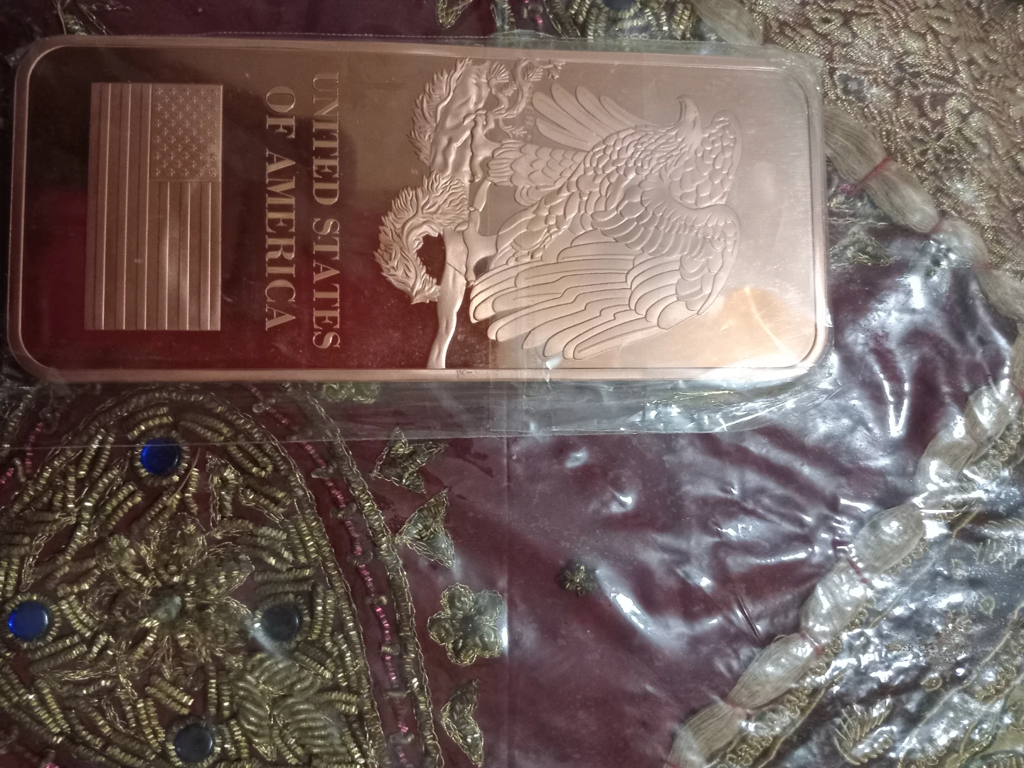 One Pound Fine Copper Bar - photo 2