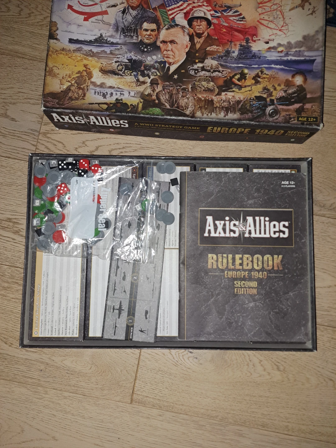 Axis & Allies Europe 1940 Second Edition Strategy Game - photo 3