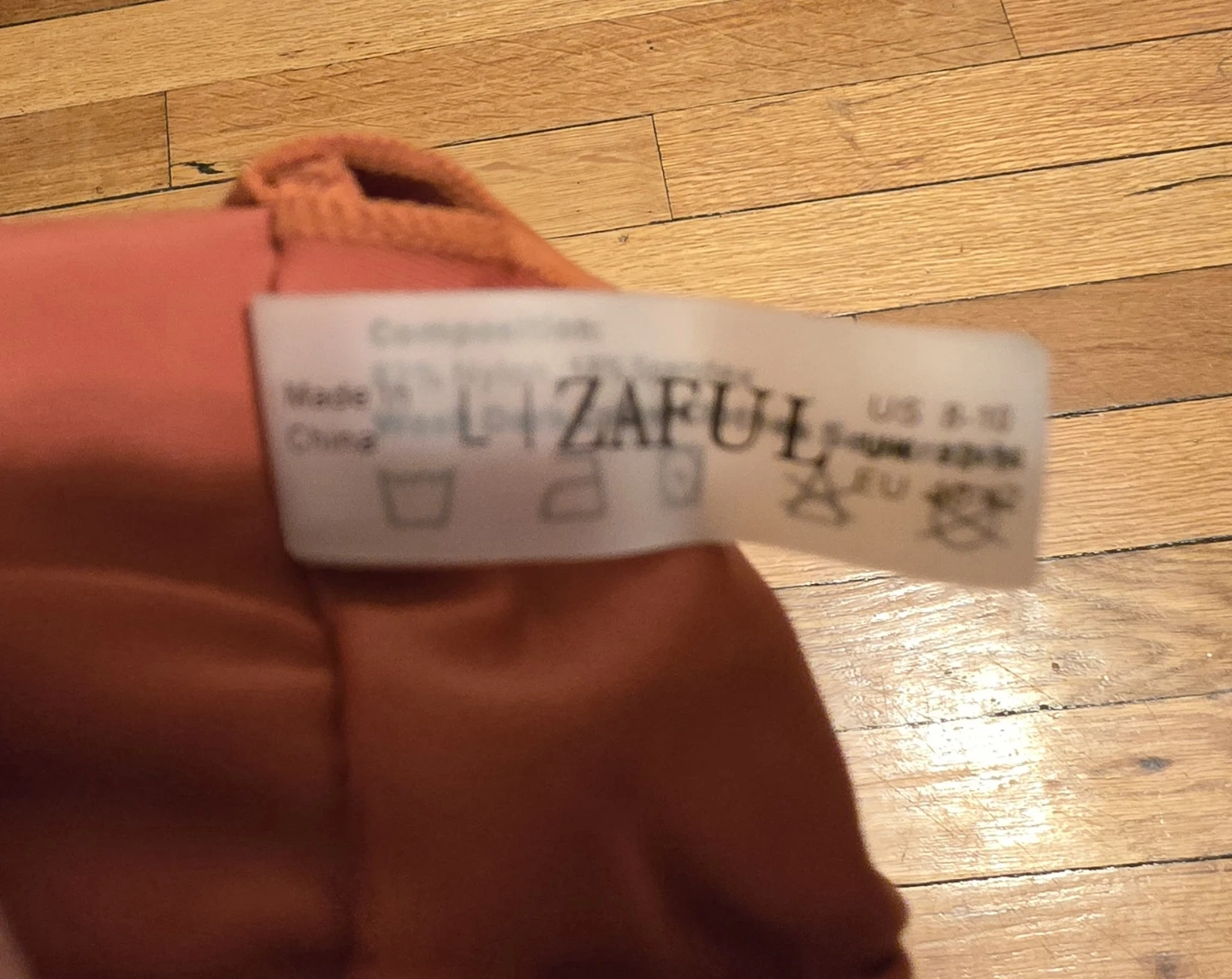 Zaful Ruched Halter Bikini Top - Rust Red - US 8-10 - photo 3