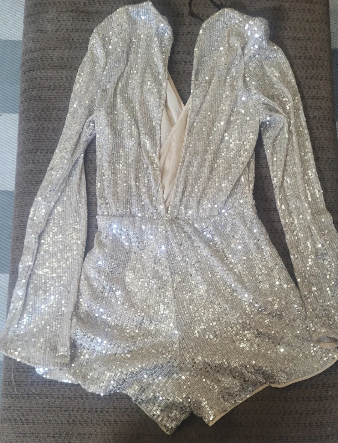 Sequin Romper - photo 2