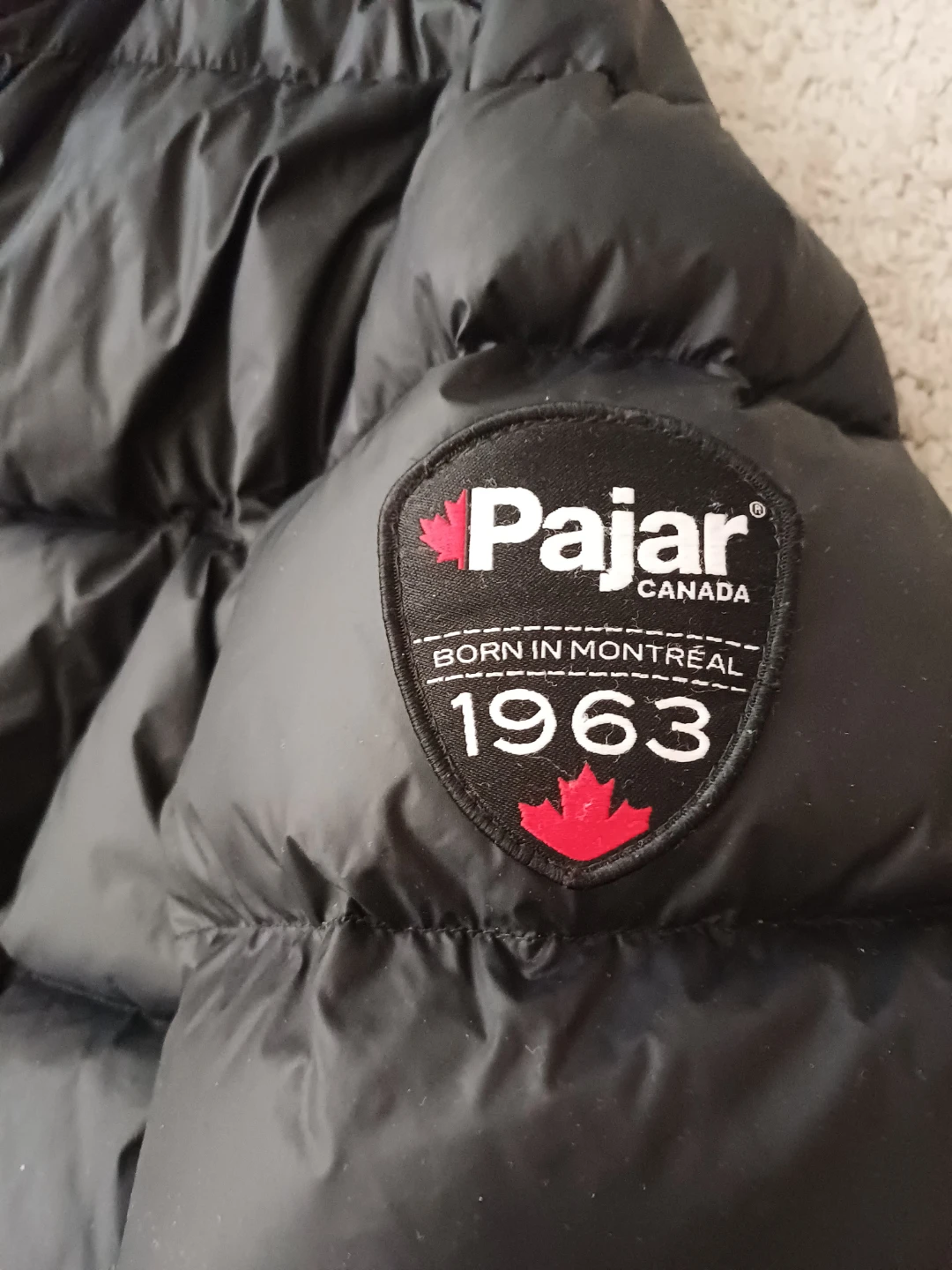 Pajar Canada Black Down Puffer Winter Coat - Size S/P - photo 2