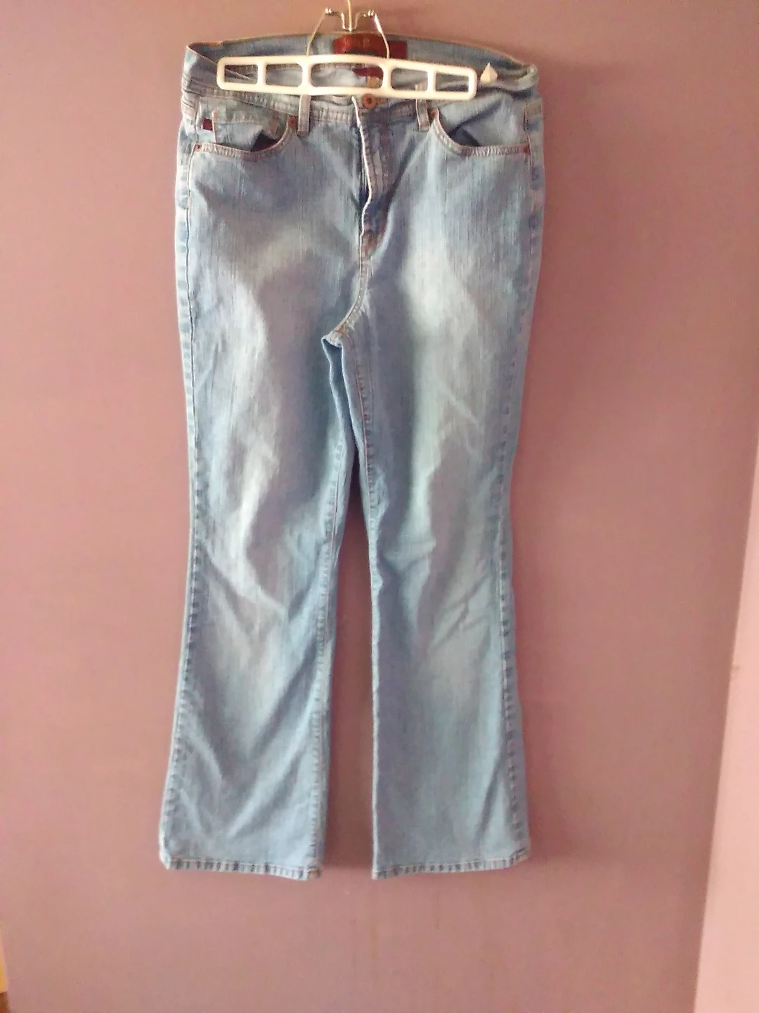 Jeans. Women's. Lt. Blue.  Size 10. Insm. 31.