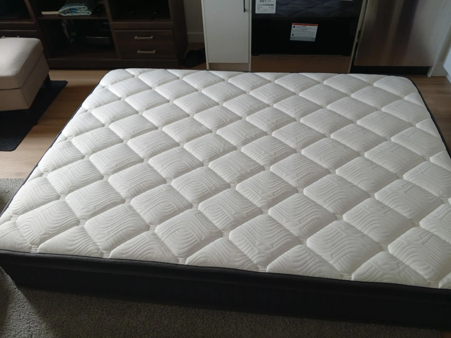 White Quilted Mattress - photo 4