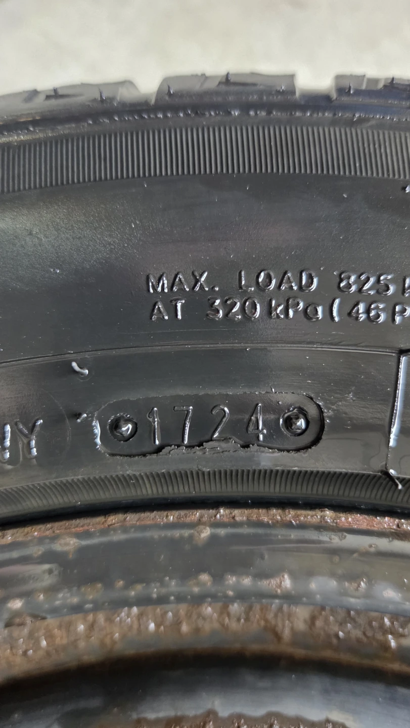 Set of 4 Tires and Rims - 225/55R17 - photo 2