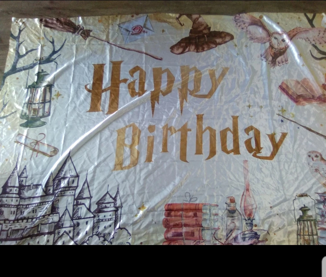 Happy Birthday Harry Potter Banner