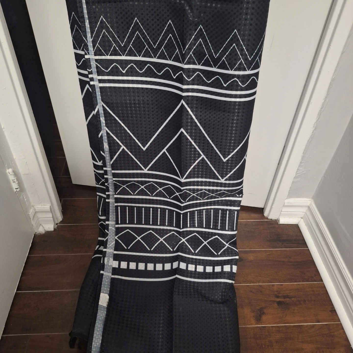 Boho Shower Curtain with Tassels - photo 3