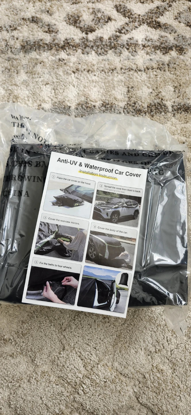 Anti-UV & Waterproof Car Cover/Brand New/Never been used.