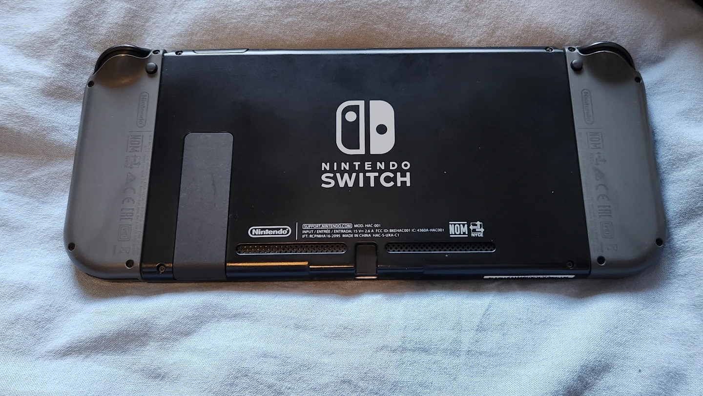 Nintendo Switch Console with Hardshell Mario Case - photo 3