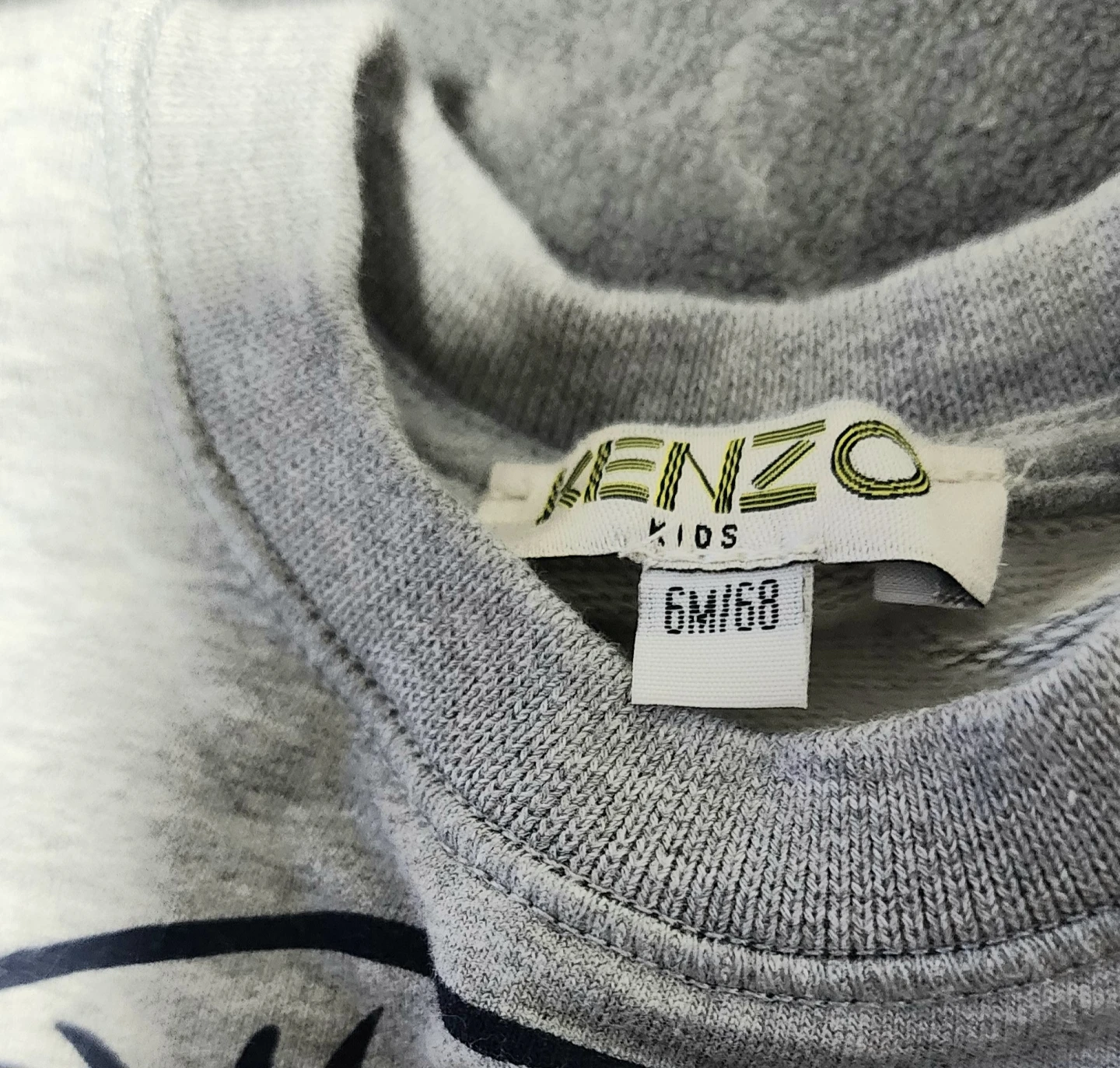 Kenzo Kids Grey Tiger Sweatshirt & Pants Set - 6M/68 - photo 3