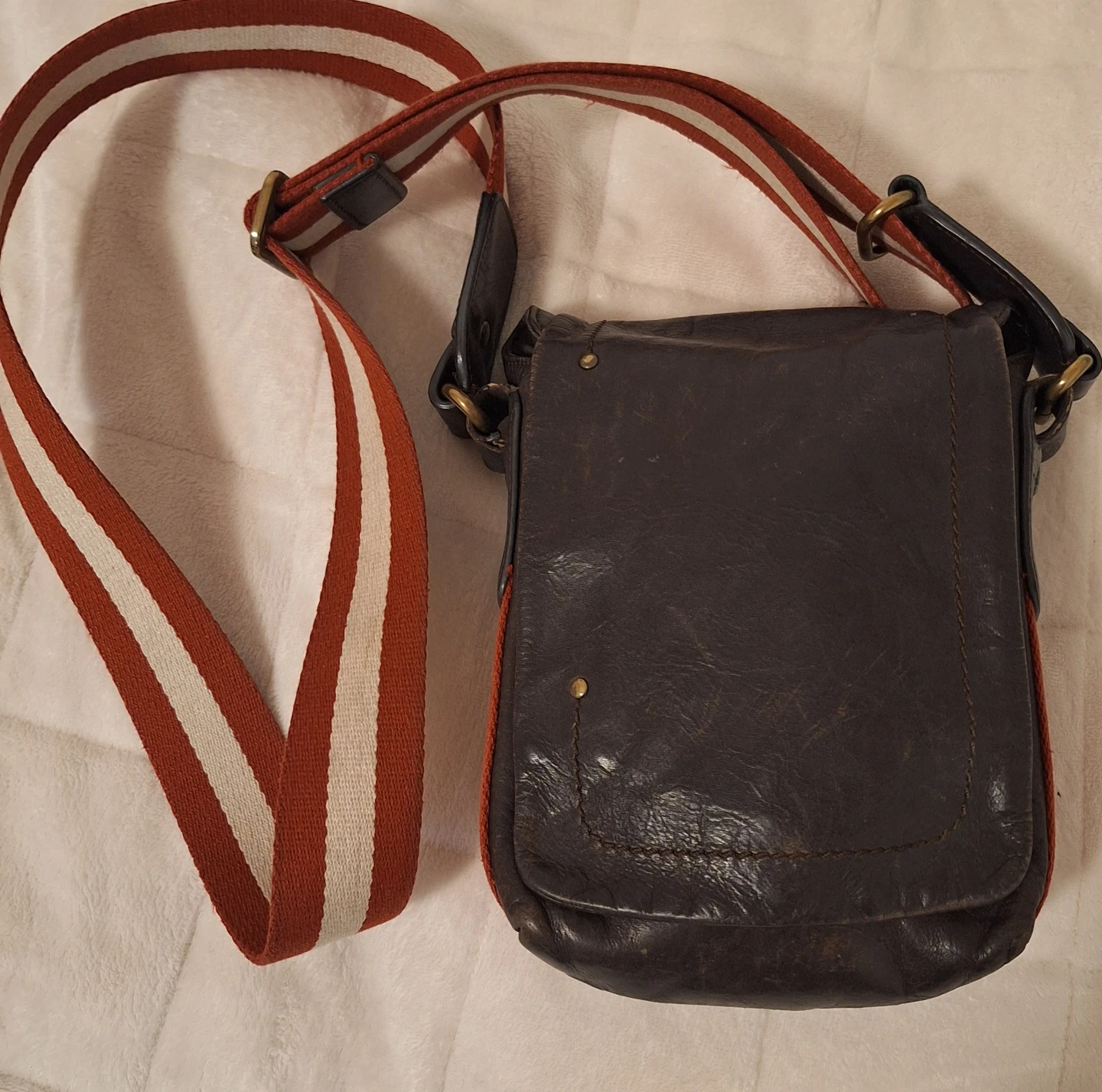 Bally Leather Mini Crossbody Bag