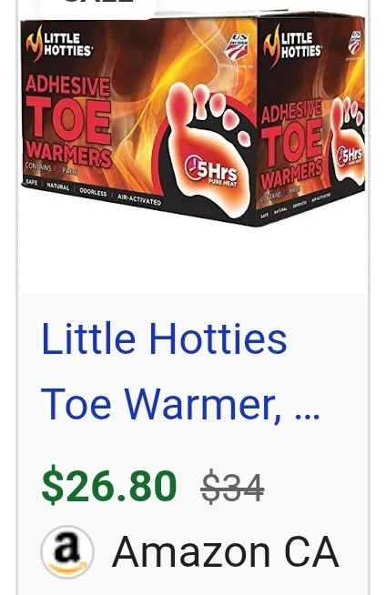 NEW! Hand & Toe Warmers - photo 2