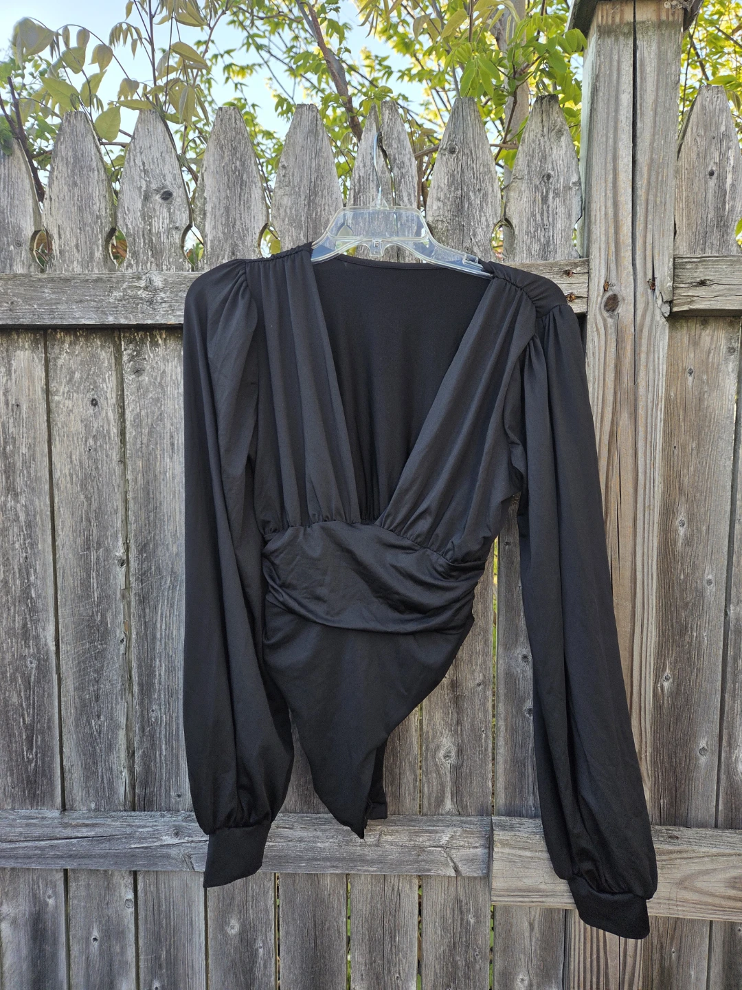 Black Bodysuit Size L