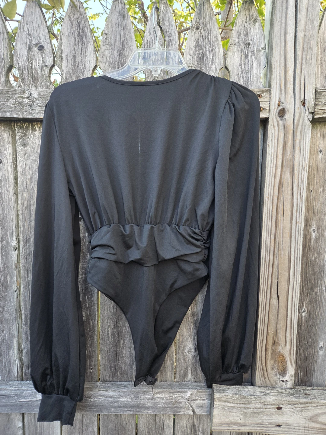Black Bodysuit Size L - photo 2