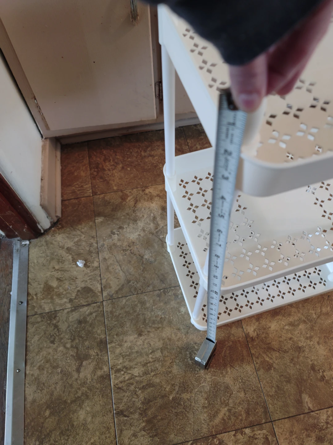 Plastic 3 Tier cart no wheels - photo 5