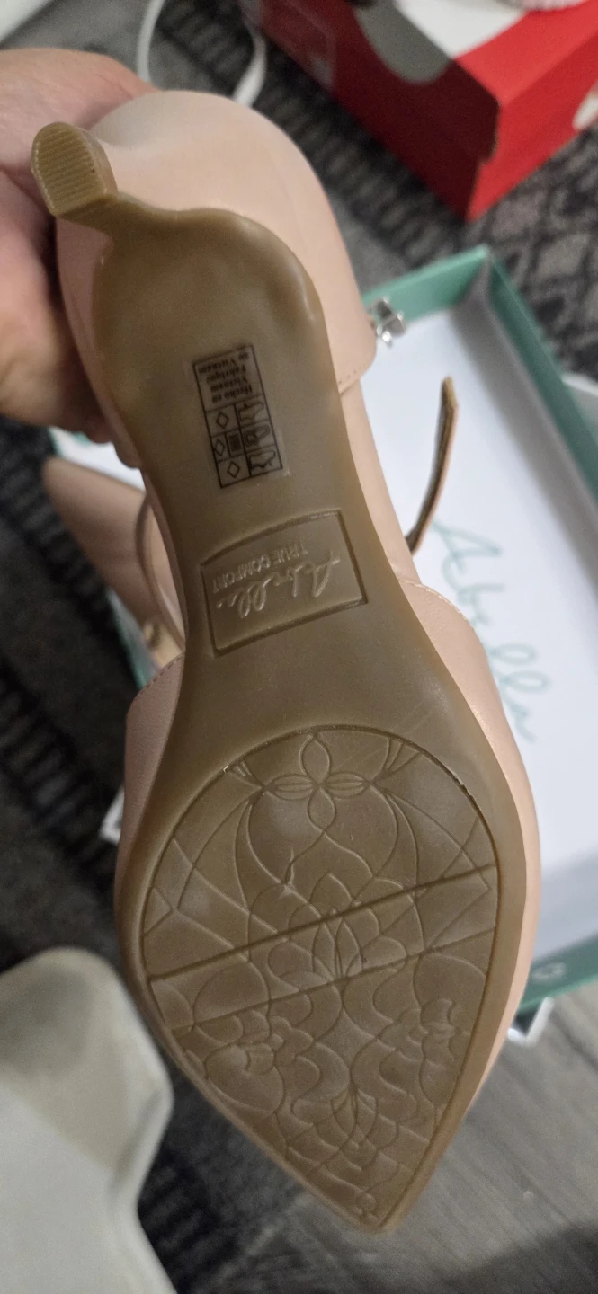 Abella Seneca Blush Vinci Heels Size 6M - photo 3