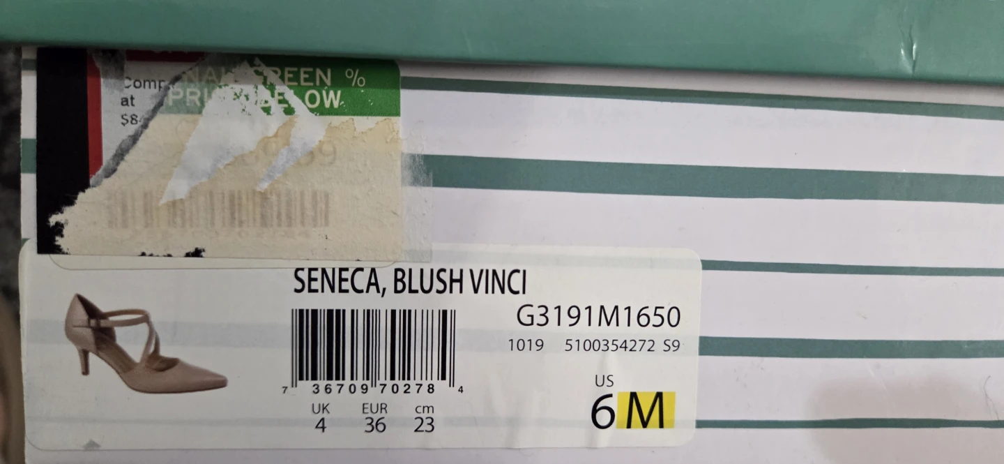 Abella Seneca Blush Vinci Heels Size 6M - photo 4