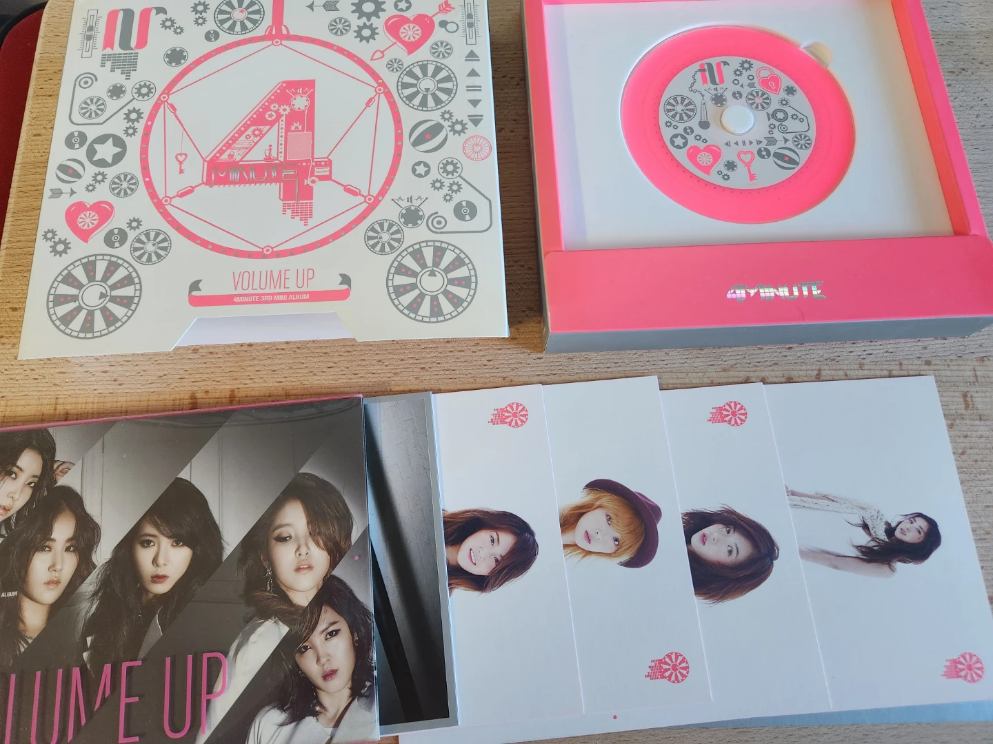 4Minute Volume Up 3rd Mini Album K-Pop CD