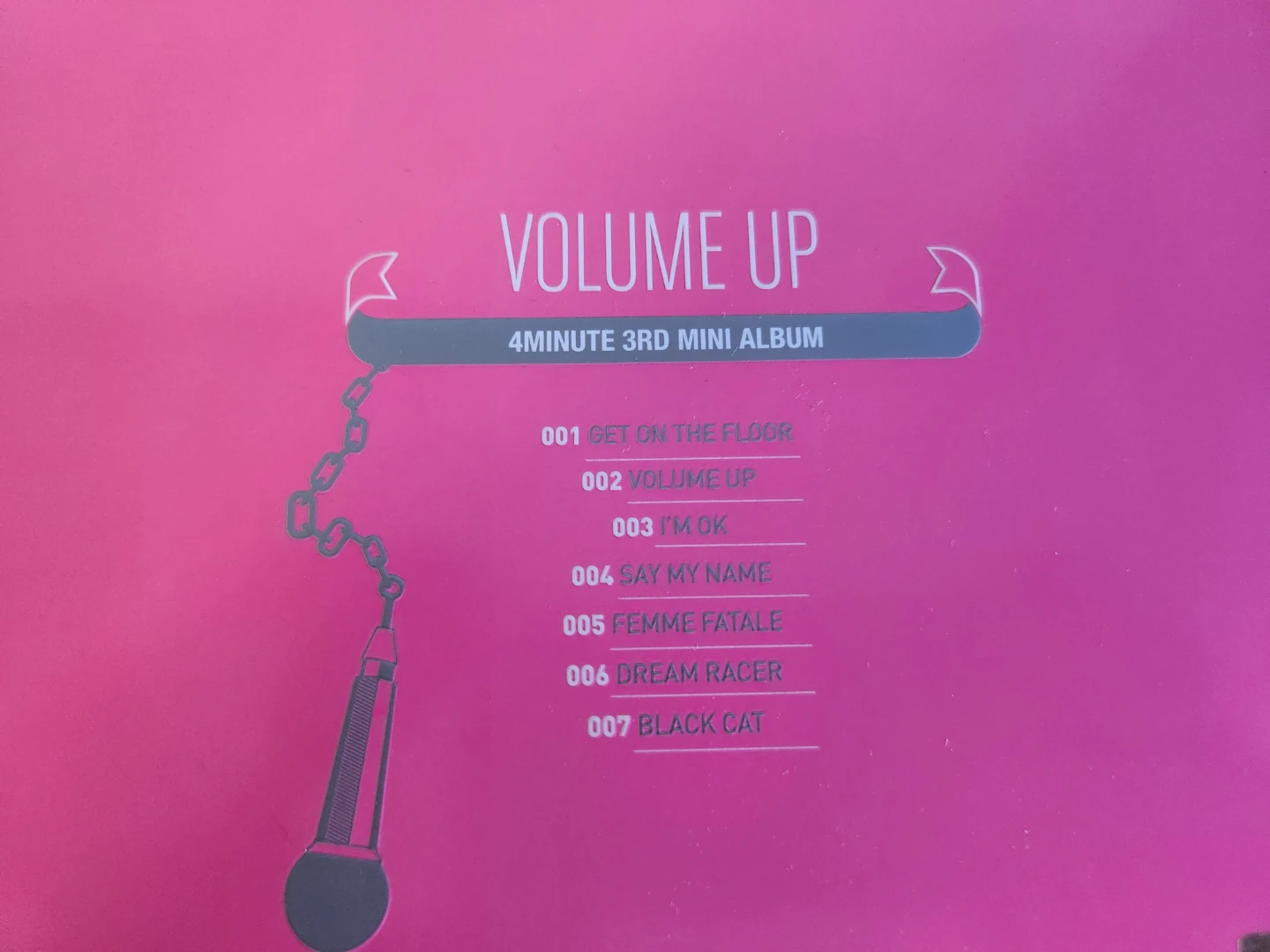 4Minute Volume Up 3rd Mini Album K-Pop CD - photo 3