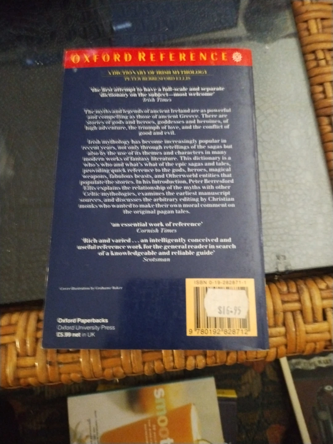 A Dictionary of Irish Mythology by Peter Berresford Ellis - photo 2