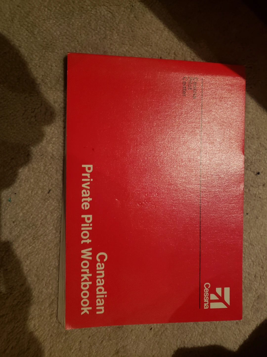 Canadian Private Pilot Workbook Cessna