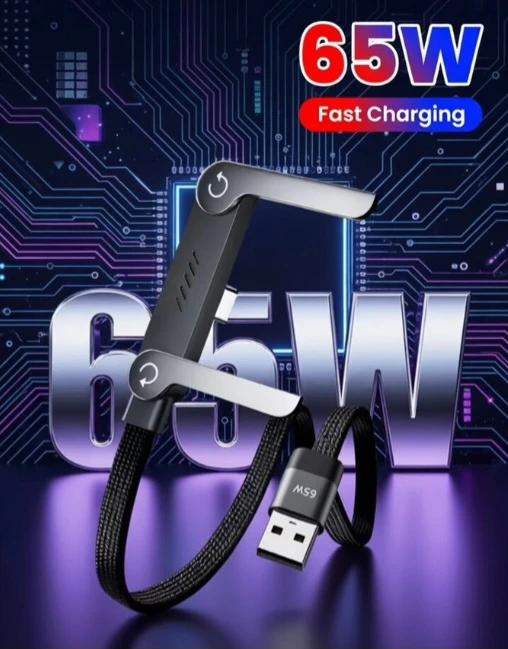 65W Fast Charging USB Cable 1.5M