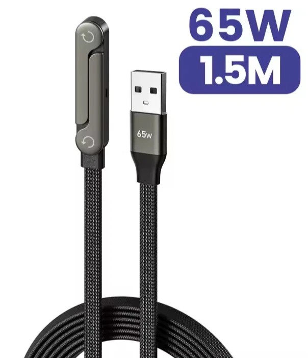 65W Fast Charging USB Cable 1.5M - photo 5