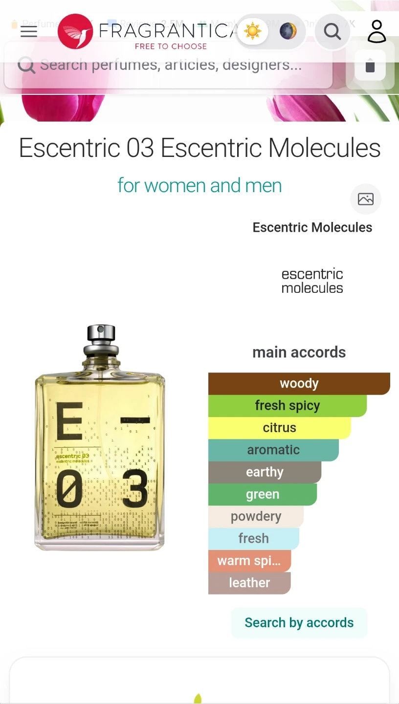 Escentric Molecules Molecule 03 Eau de Toilette 100ml - photo 3