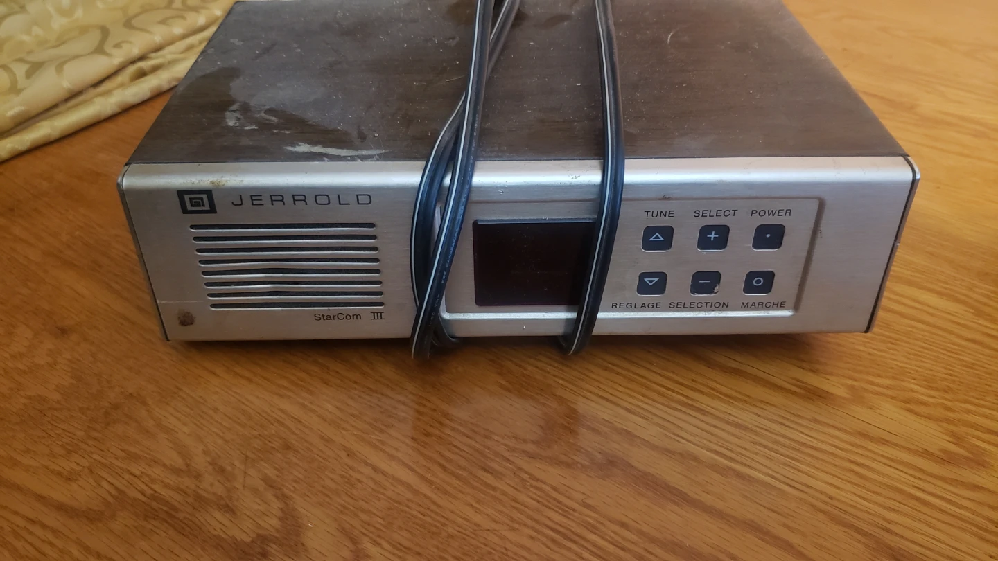Jerrold StarCom III Cable TV Converter Box AS IS