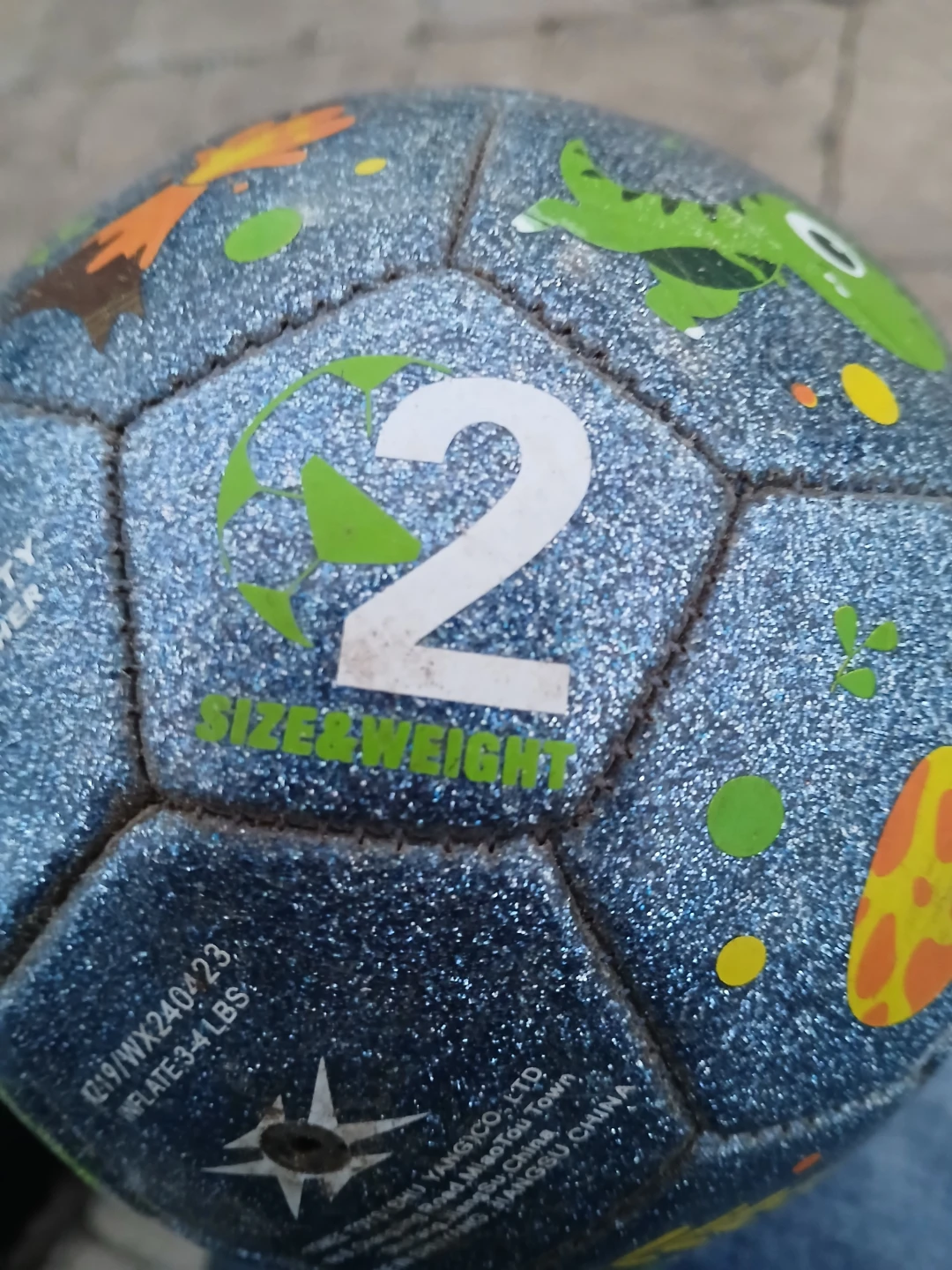 Size 2 Dinosaur Soccer Ball - photo 3