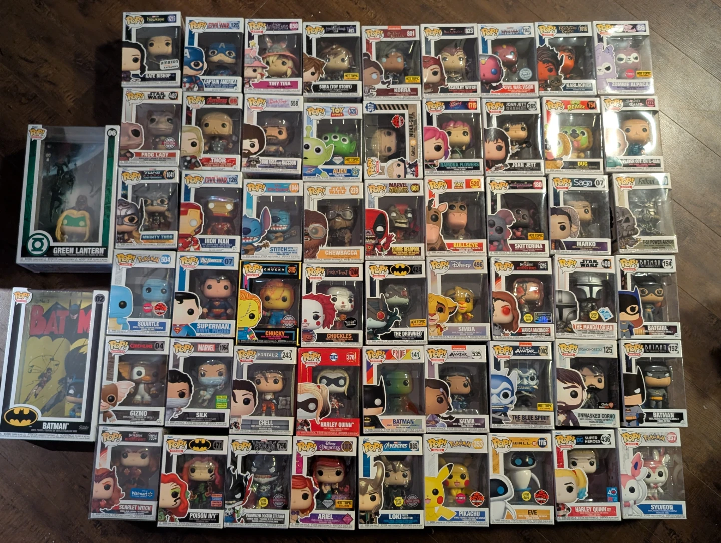 Various Funko Pops