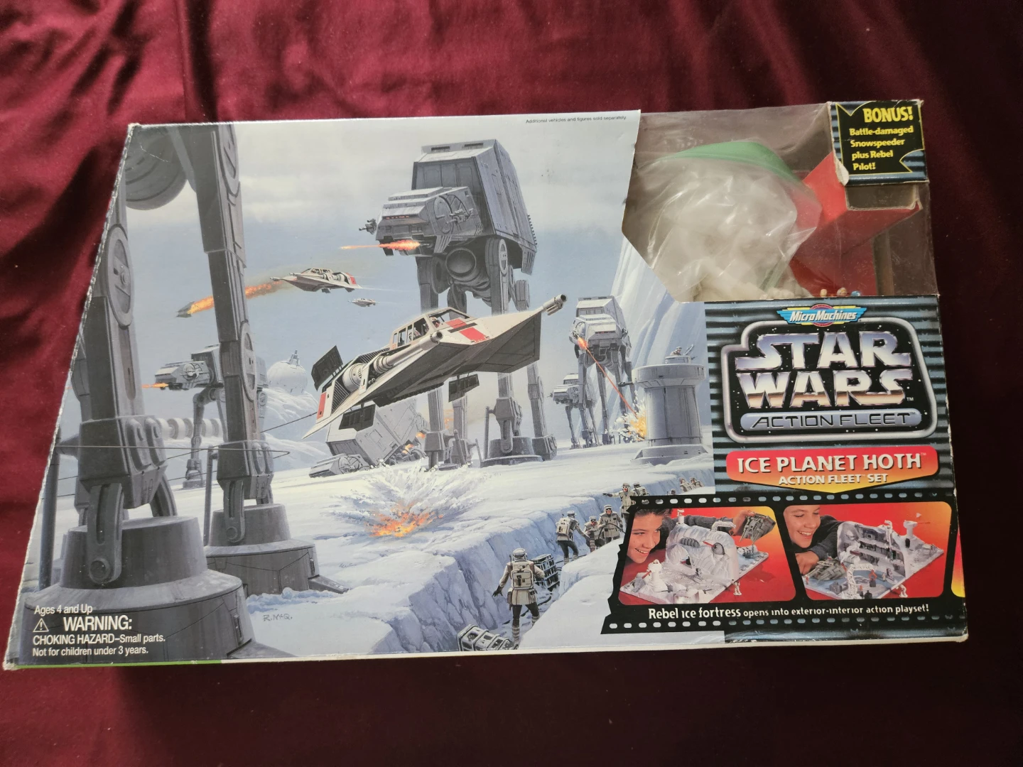 Micro Machines Star Wars Action Fleet Ice Planet Hoth Playset