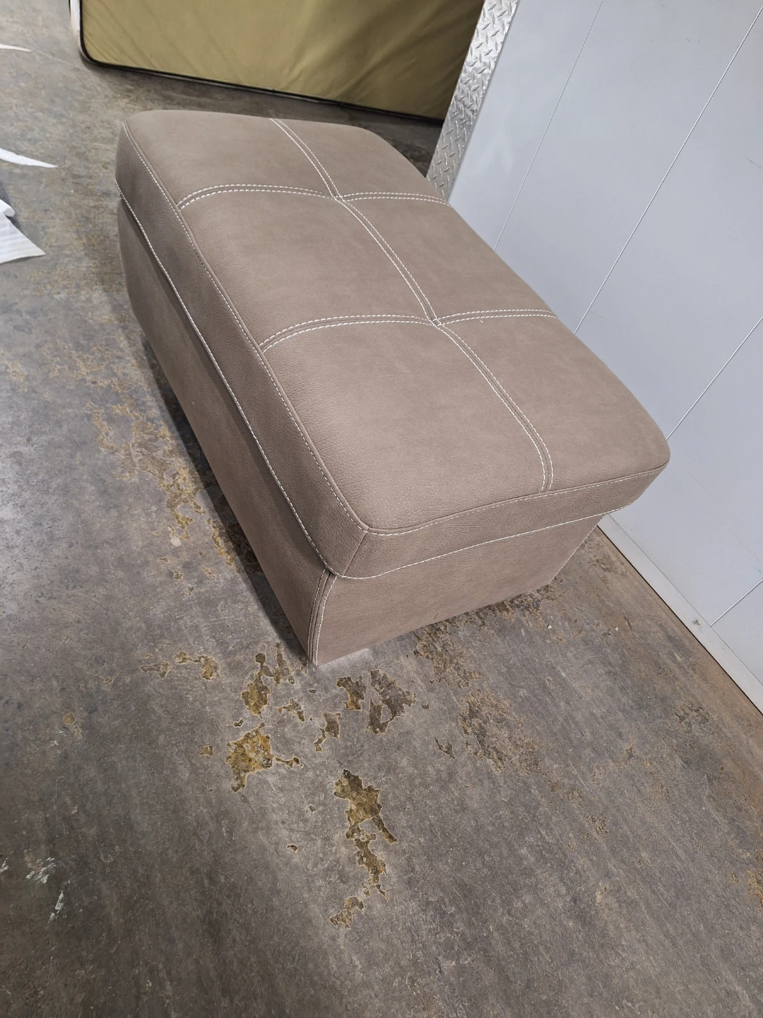 Storage Ottoman Bench - Taupe - photo 3