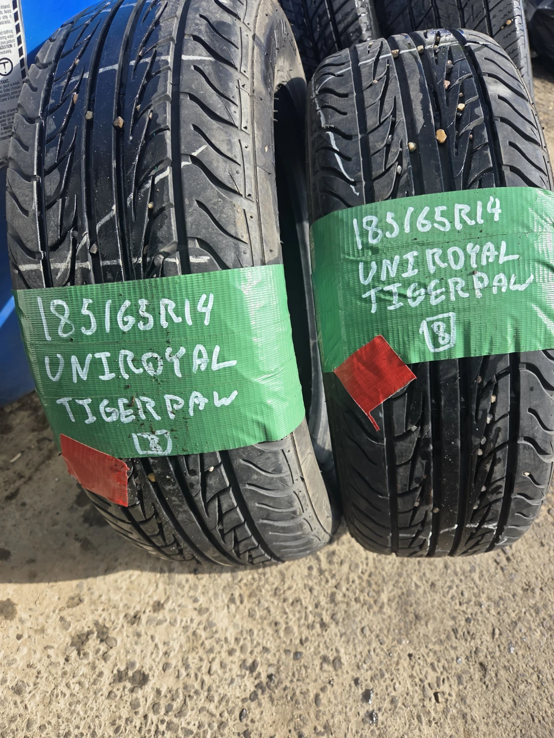 Uniroyal Tiger Paw 185/65R14 Tires